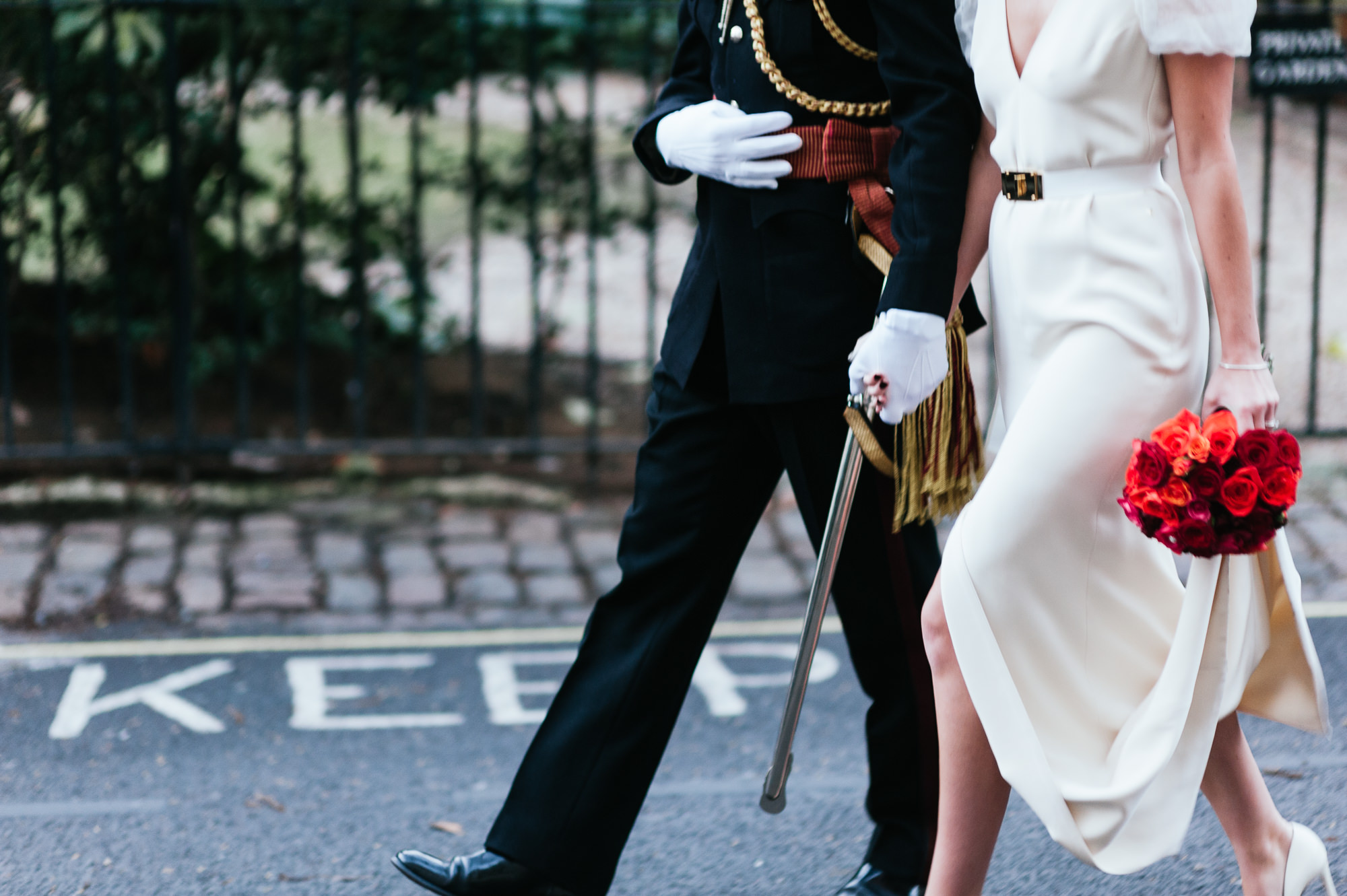 Military wedding photos