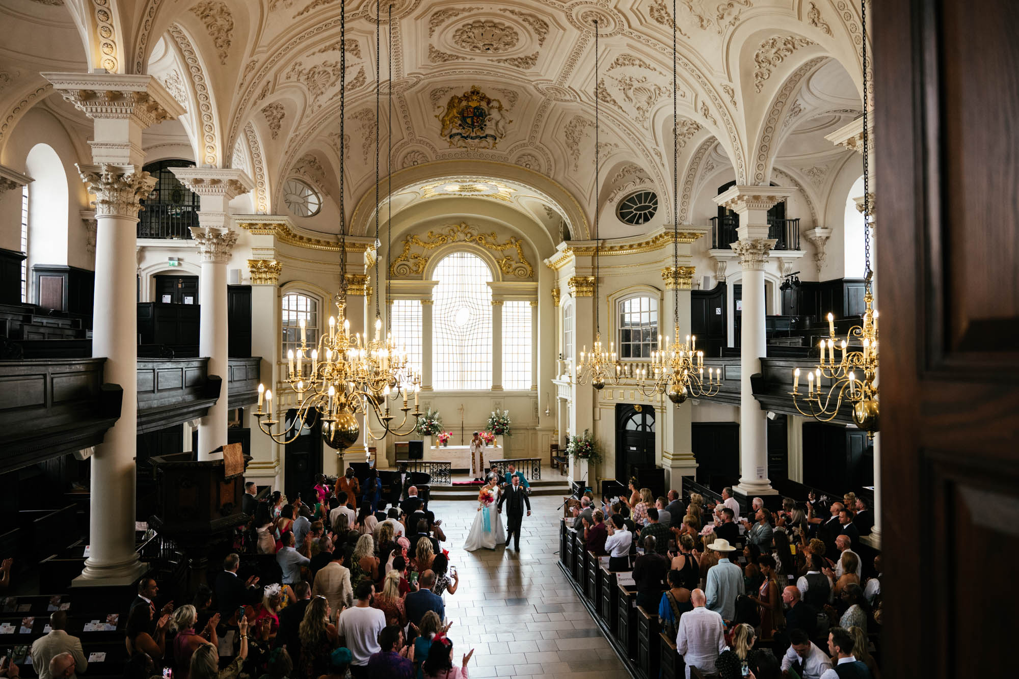 London church wedding