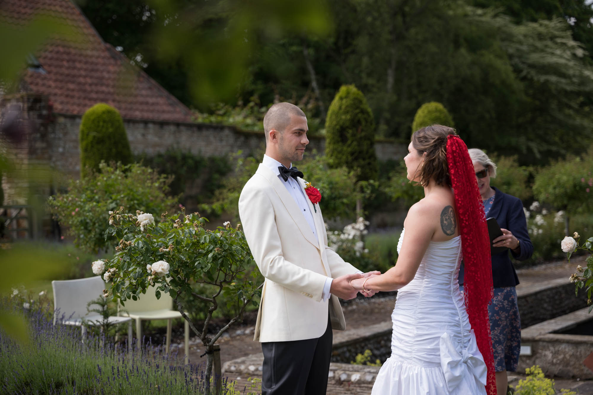 outdoor wedding at voewood