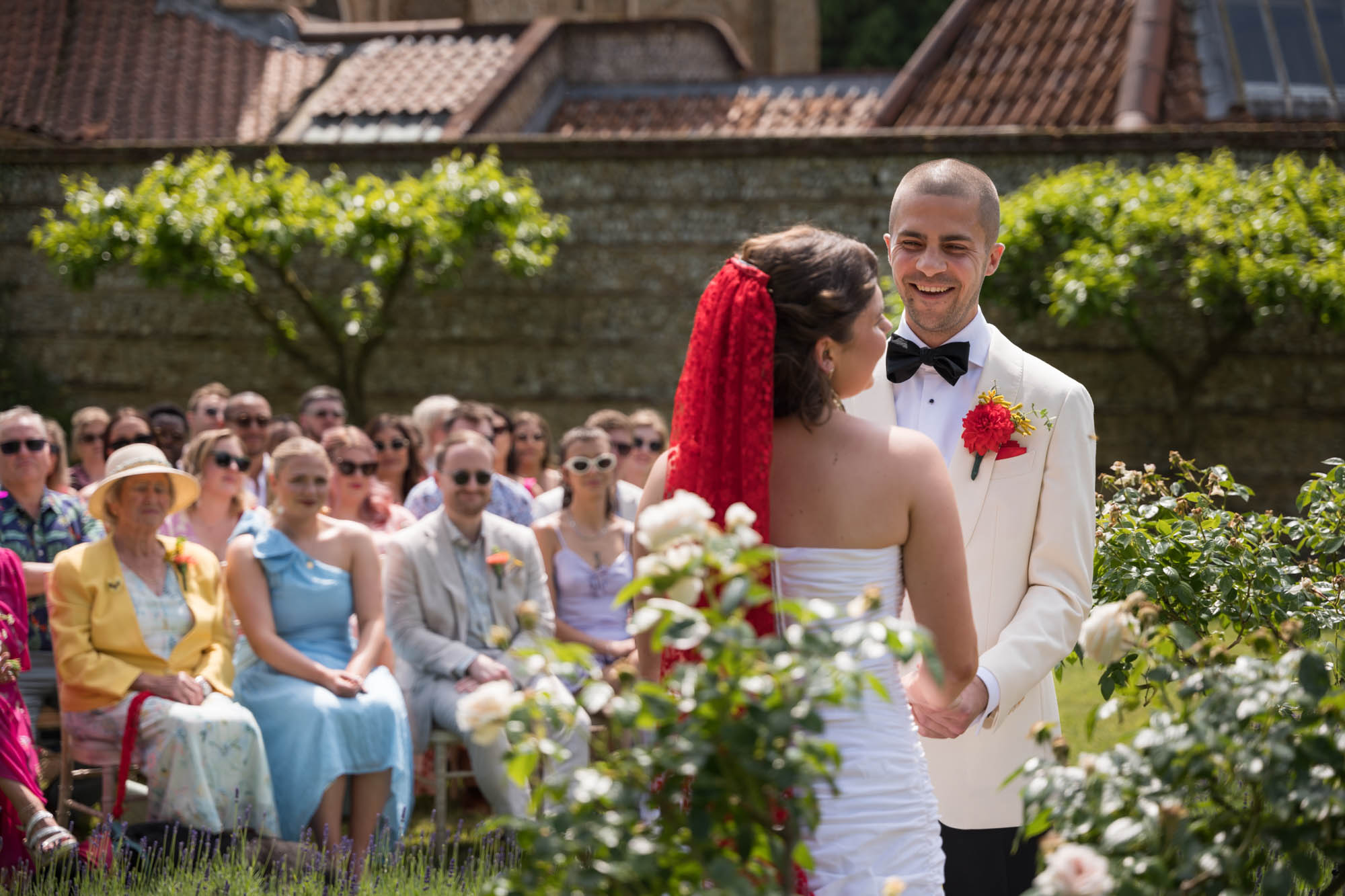 outdoor wedding at voewood