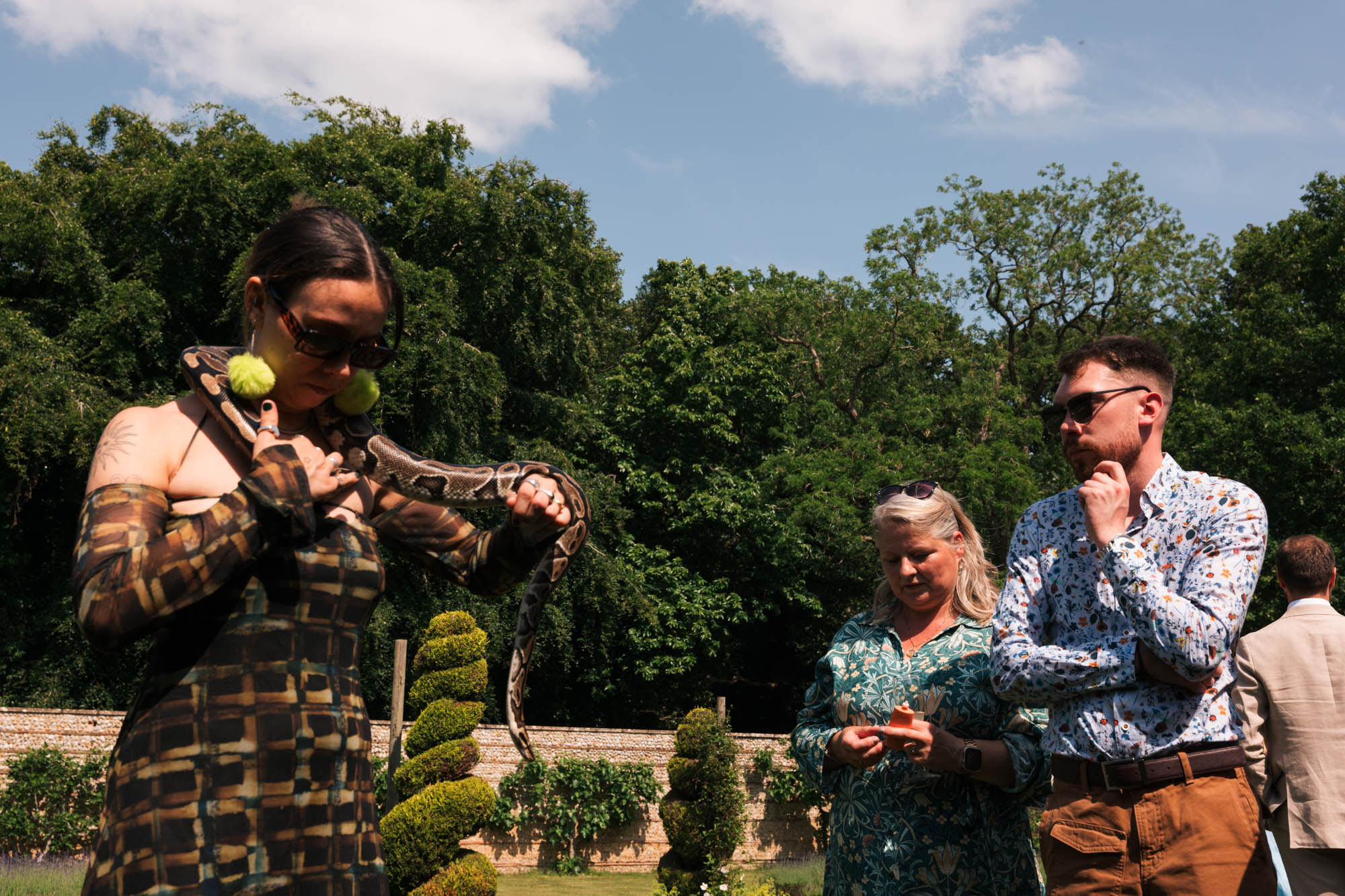 reptiles at weddings
