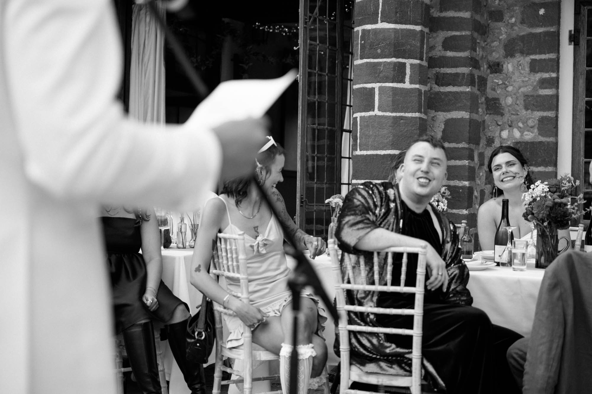 black & white wedding photos at voewood